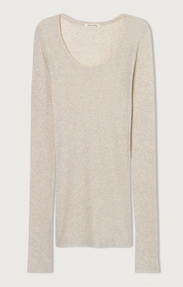 T-SHIRT AJUSTE ML COL ROND