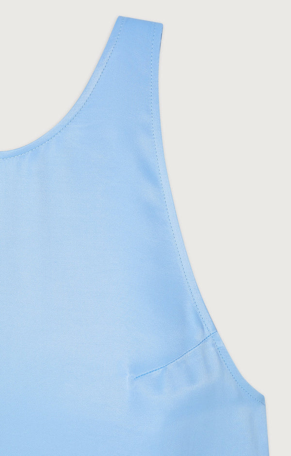 ROBE COURTE DROITE BRETELLES
