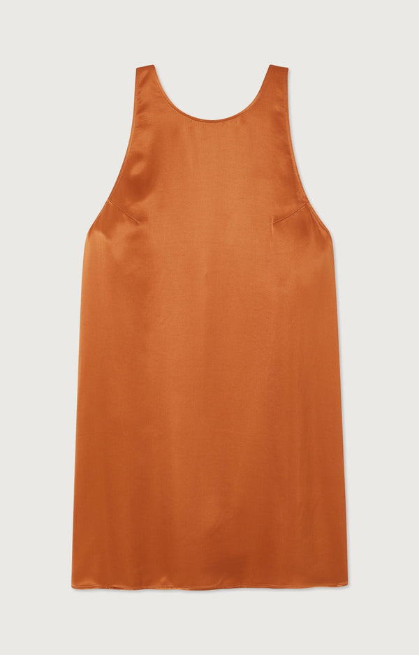 ROBE COURTE DROITE BRETELLES