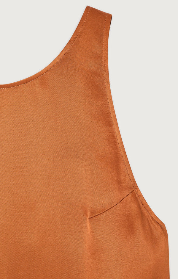 ROBE COURTE DROITE BRETELLES