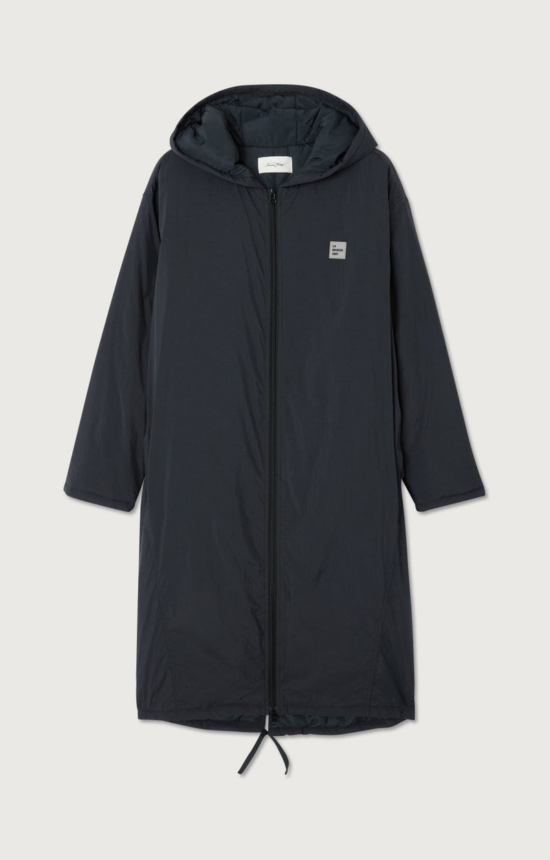 PARKA LONGUE AMPLE ML CAPUCHE ZIPPEE
