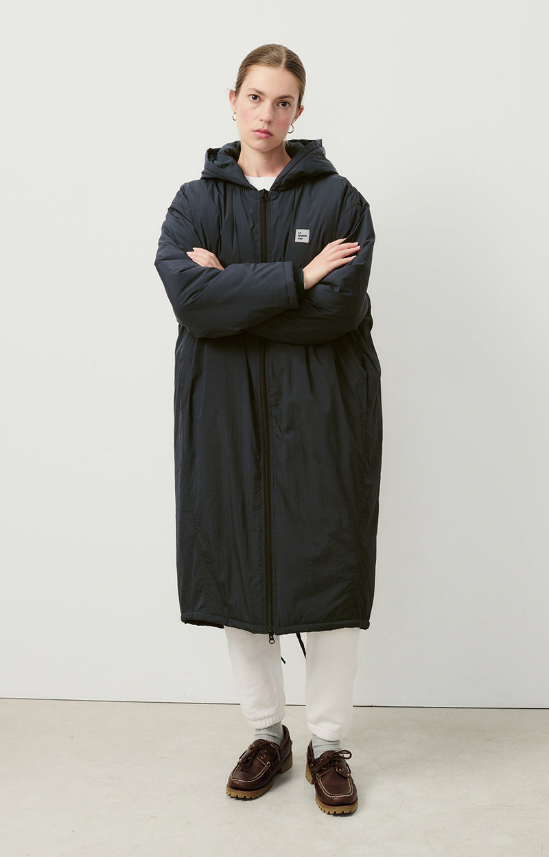 PARKA LONGUE AMPLE ML CAPUCHE ZIPPEE