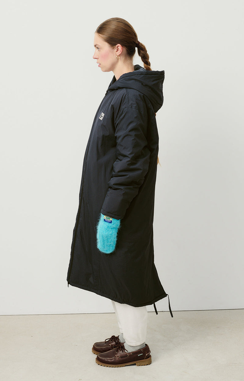PARKA LONGUE AMPLE ML CAPUCHE ZIPPEE