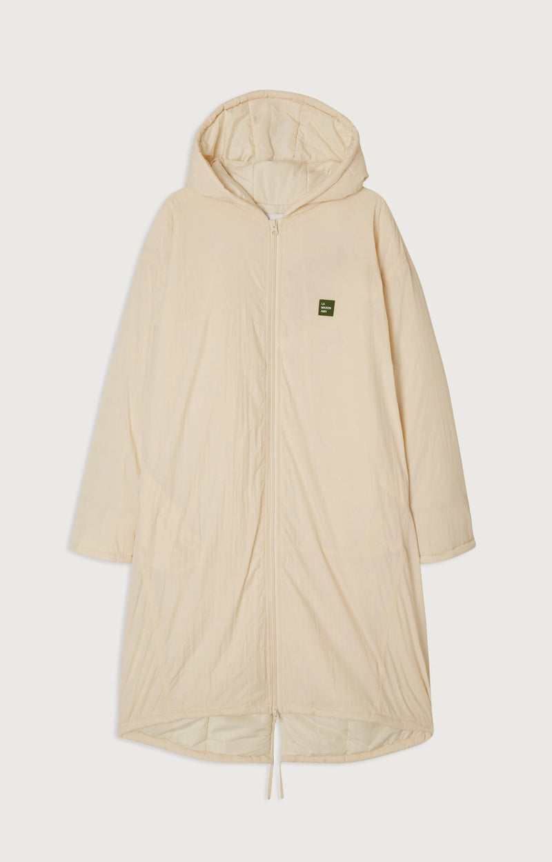 PARKA LONGUE AMPLE ML CAPUCHE ZIPPEE