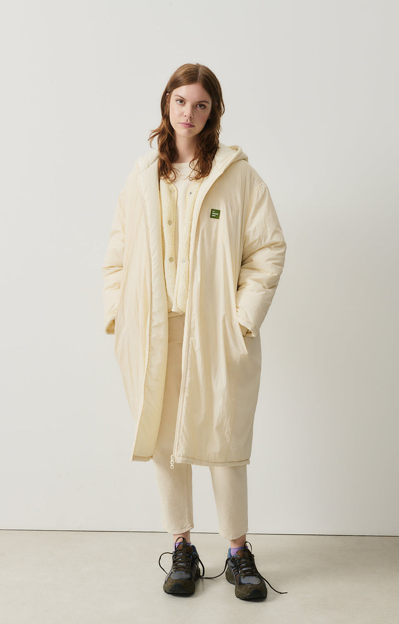 PARKA LONGUE AMPLE ML CAPUCHE ZIPPEE