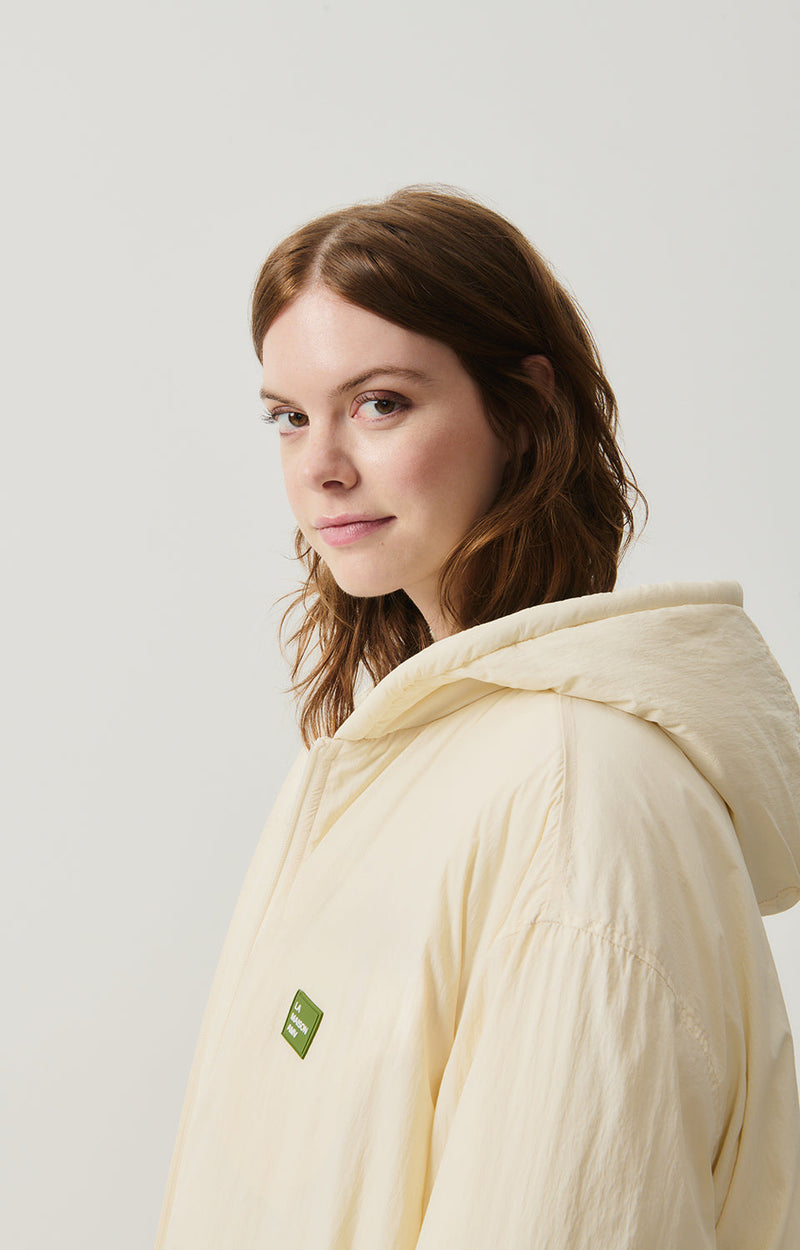 PARKA LONGUE AMPLE ML CAPUCHE ZIPPEE