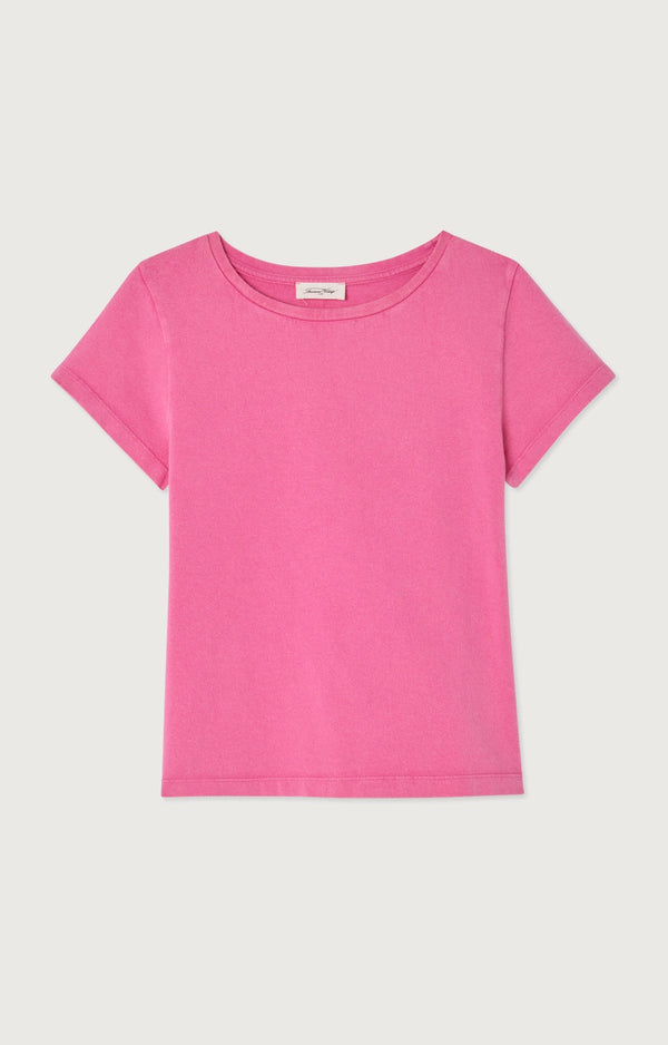 T-SHIRT AJUSTE MC COL BATEAU