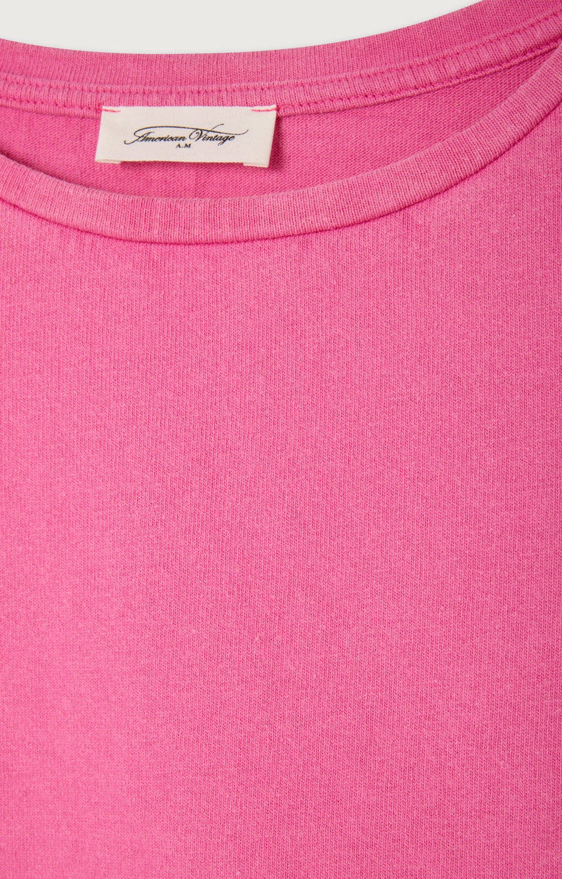 T-SHIRT AJUSTE MC COL BATEAU
