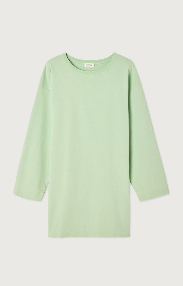 ROBE COURTE AMPLE ML COL ROND