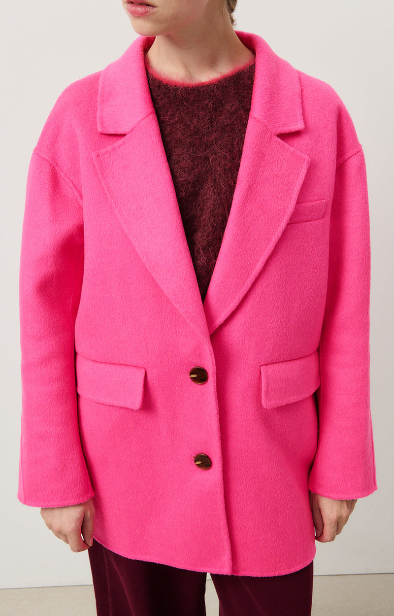 MANTEAU COURT ML COL BLAZER