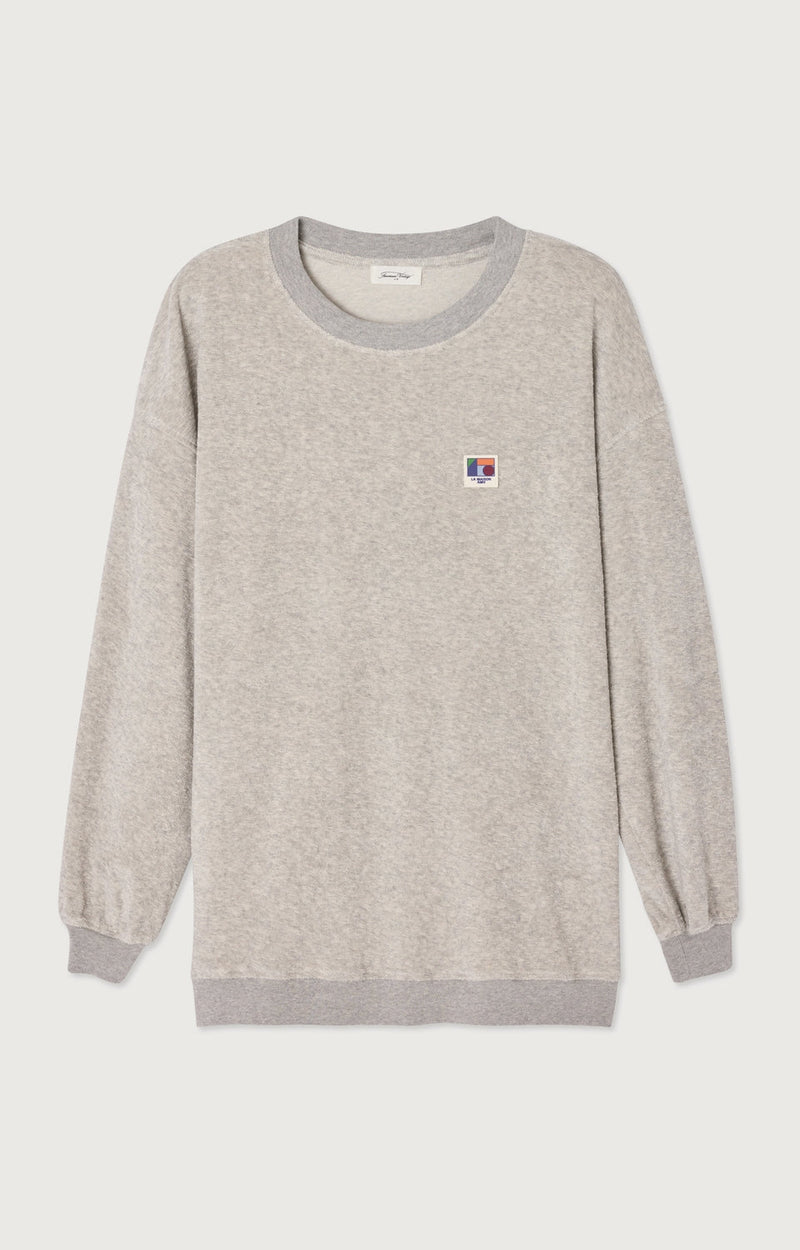 SWEAT MI-LONG ML COL ROND