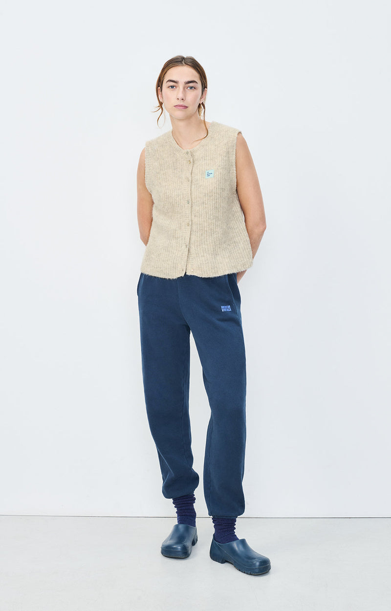 GILET SM COL ROND