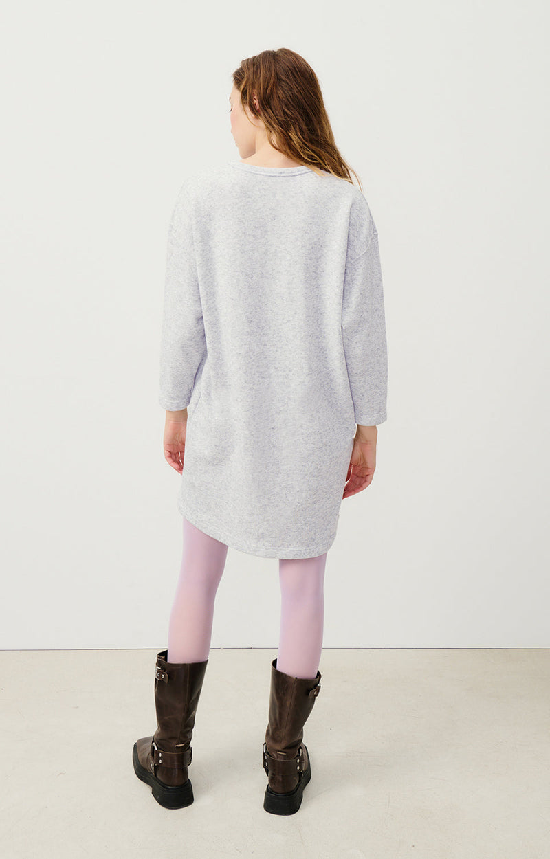 ROBE COURTE ML COL BATEAU