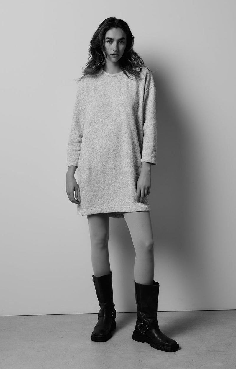 ROBE COURTE ML COL BATEAU