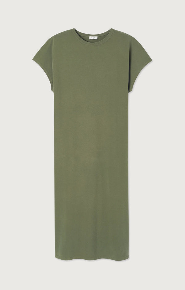 ROBE LONGUE DROITE SM COL ROND