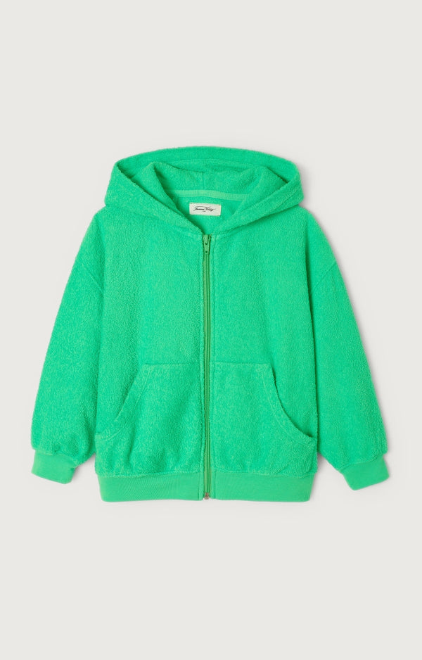 SWEAT ZIPPE ML CAPUCHE