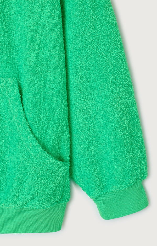 SWEAT ZIPPE ML CAPUCHE