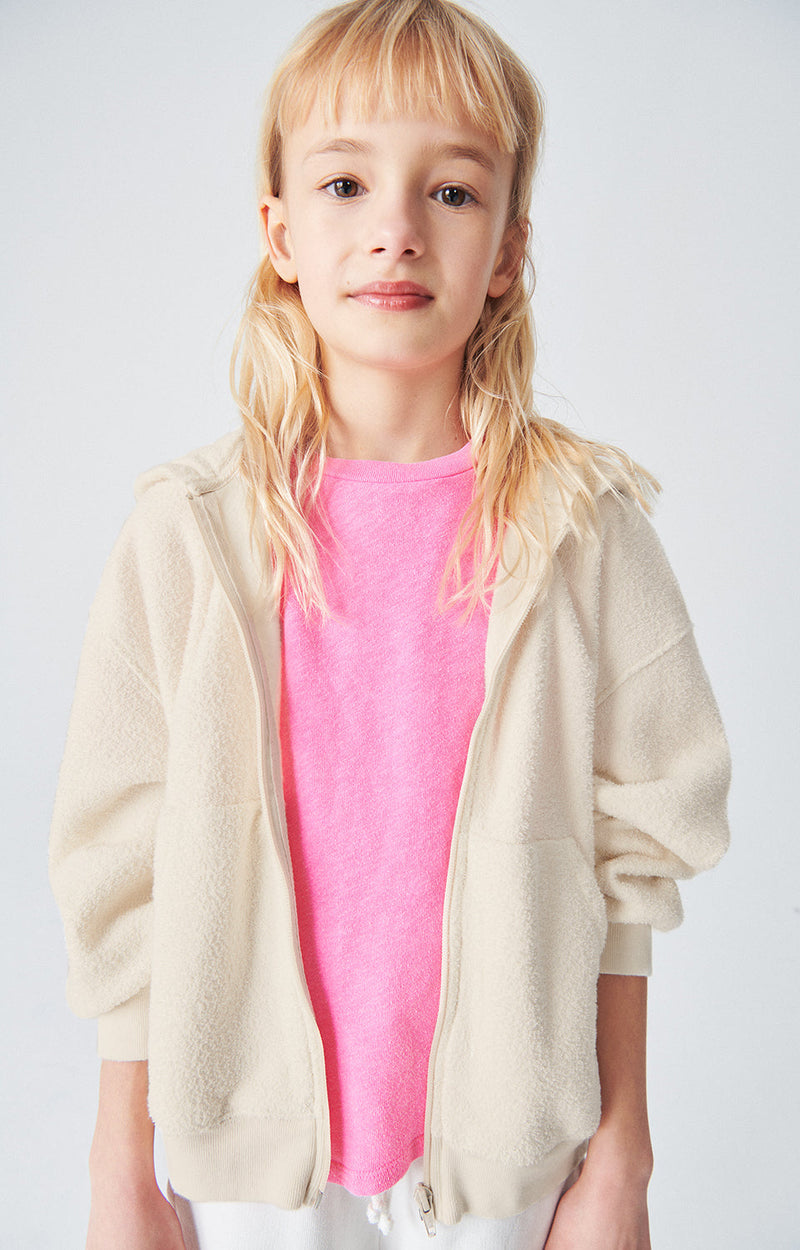SWEAT ZIPPE ML CAPUCHE