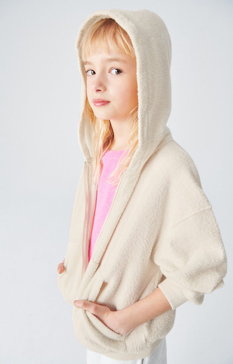 SWEAT ZIPPE ML CAPUCHE