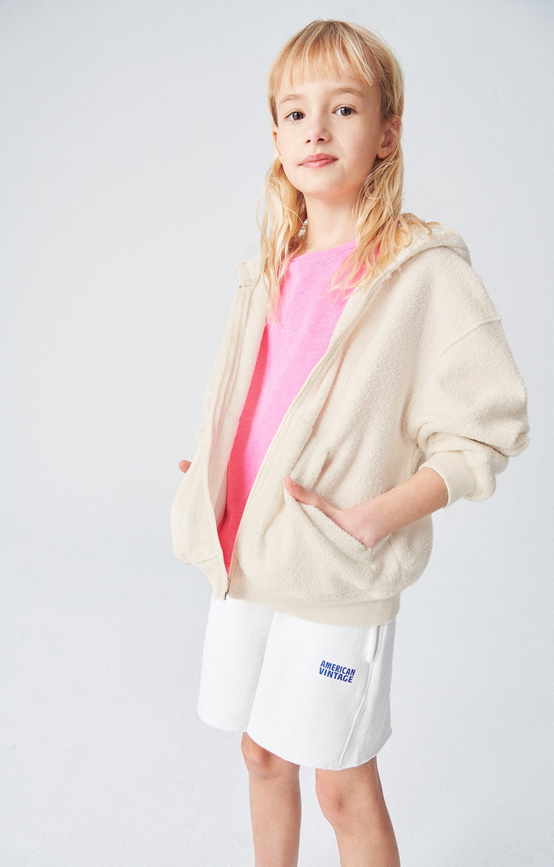 SWEAT ZIPPE ML CAPUCHE