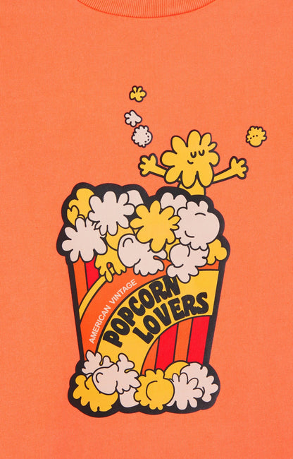 儿童印花直筒圆领T恤