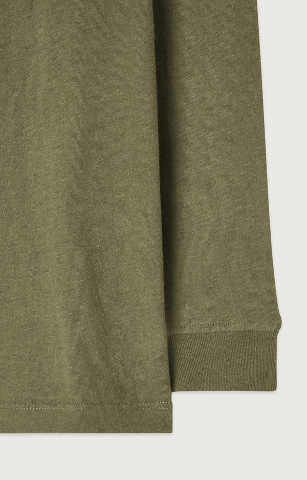 T-SHIRT DROIT ML COL ROND