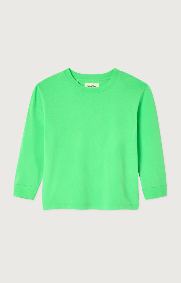 T-SHIRT DROIT ML COL ROND