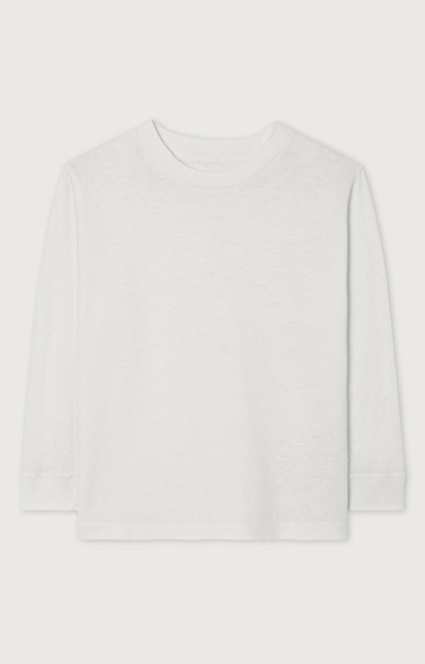 T-SHIRT DROIT ML COL ROND