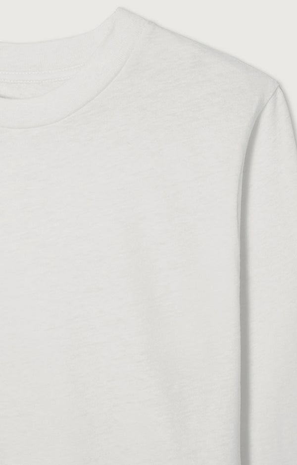 T-SHIRT DROIT ML COL ROND