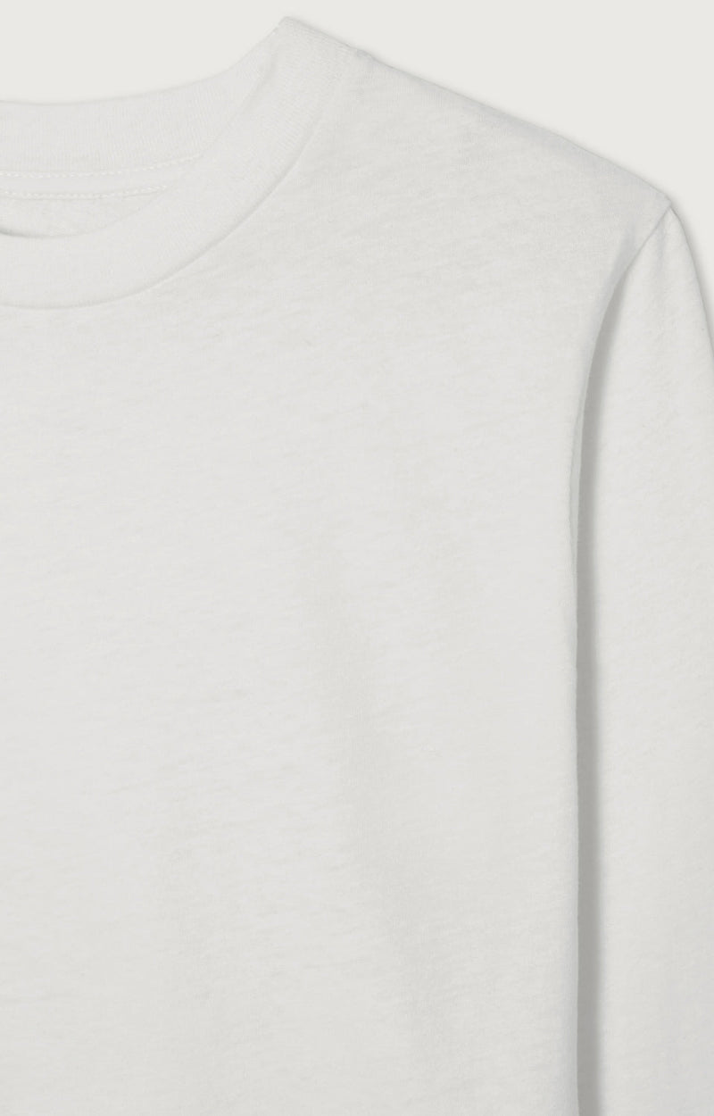 T-SHIRT DROIT ML COL ROND
