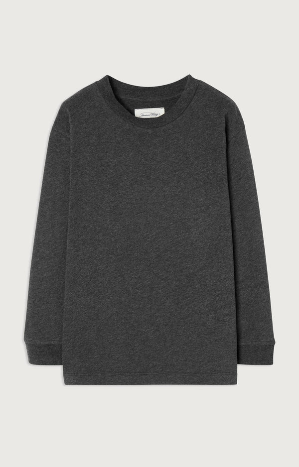 T-SHIRT DROIT ML COL ROND