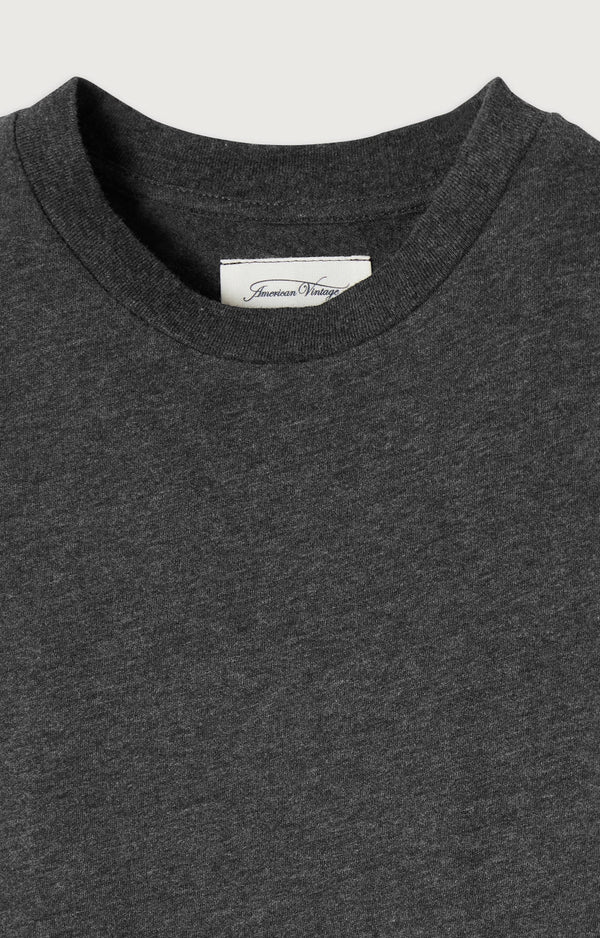 T-SHIRT DROIT ML COL ROND