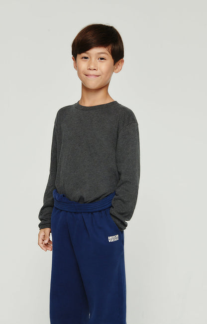 儿童直筒圆领T恤