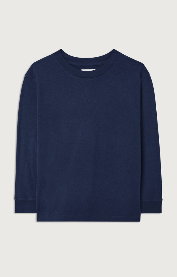 T-SHIRT DROIT ML COL ROND