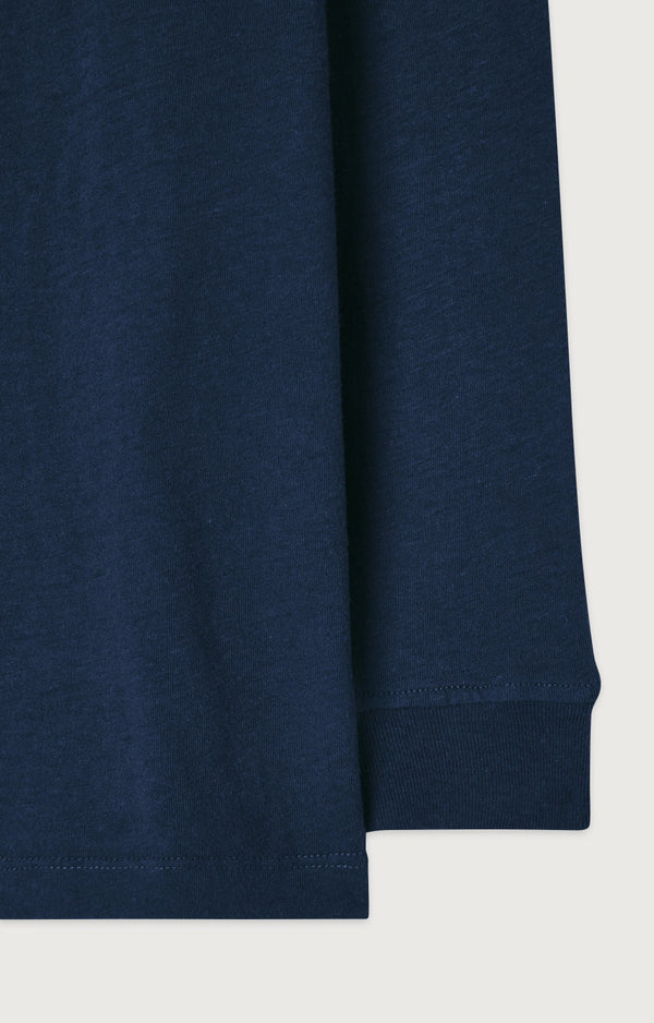 T-SHIRT DROIT ML COL ROND