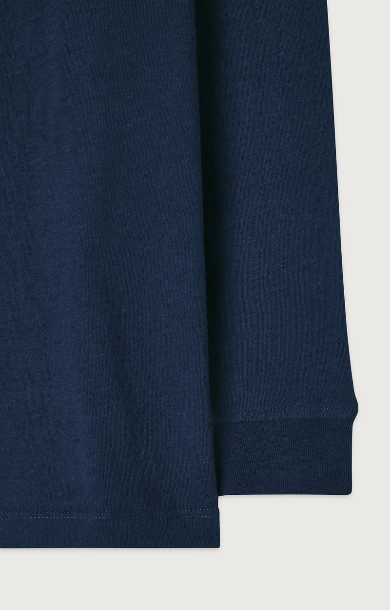 T-SHIRT DROIT ML COL ROND
