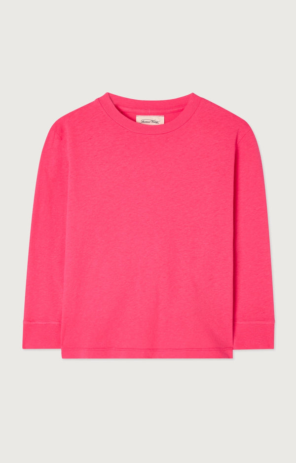 T-SHIRT DROIT ML COL ROND