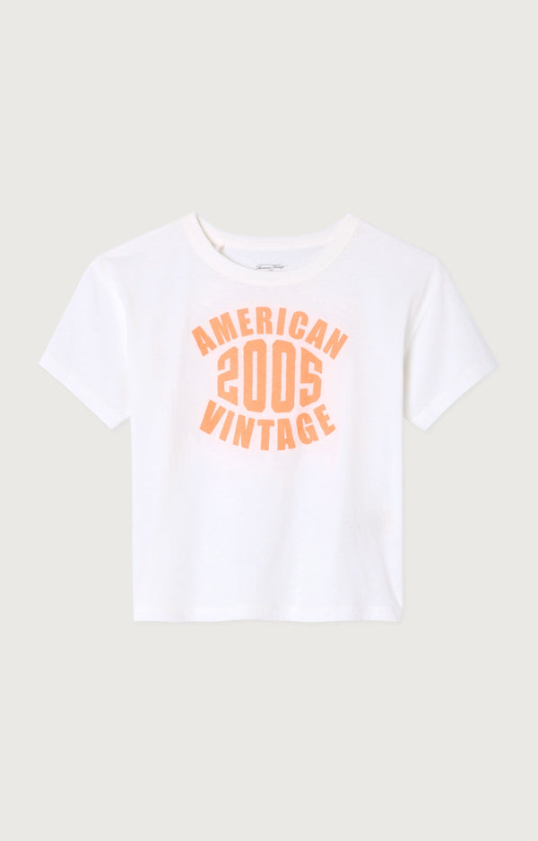 T-SHIRT DROIT MC COL ROND