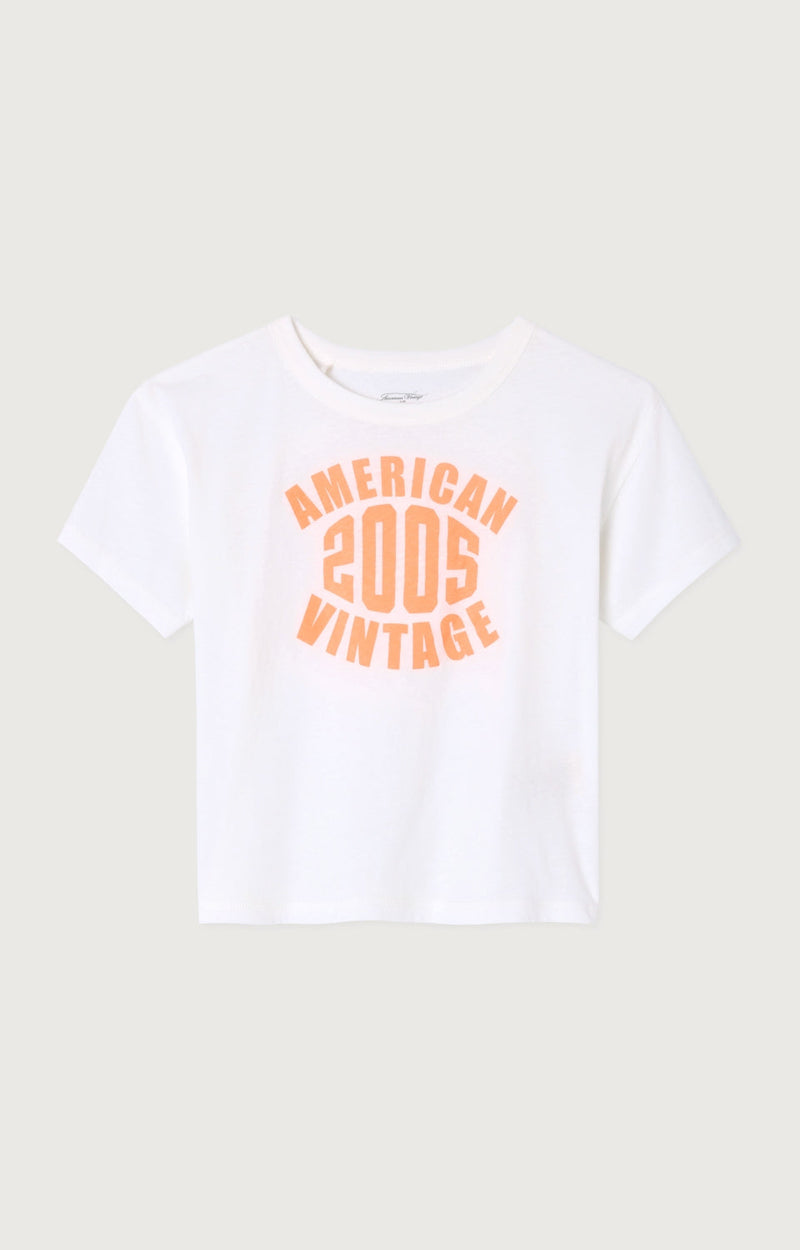 T-SHIRT DROIT MC COL ROND