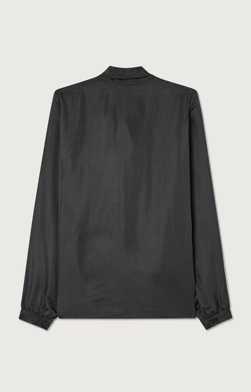 CHEMISE ML COL LAVALLIERE