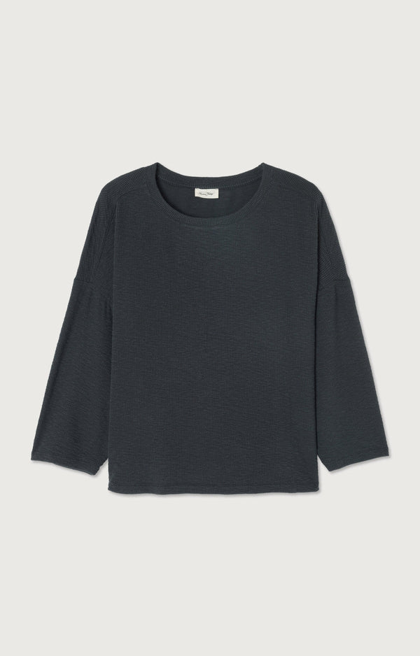 T-SHIRT AMPLE MANCHES 7/8 COL ROND