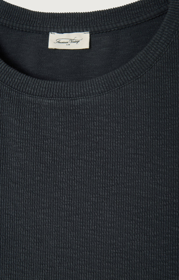 T-SHIRT AMPLE MANCHES 7/8 COL ROND