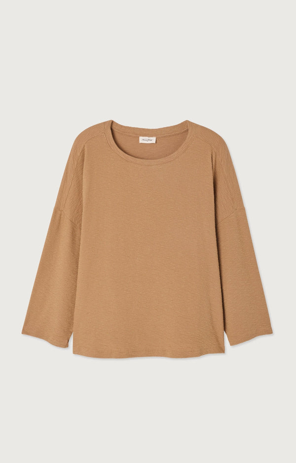 T-SHIRT AMPLE MANCHES 7/8 COL ROND