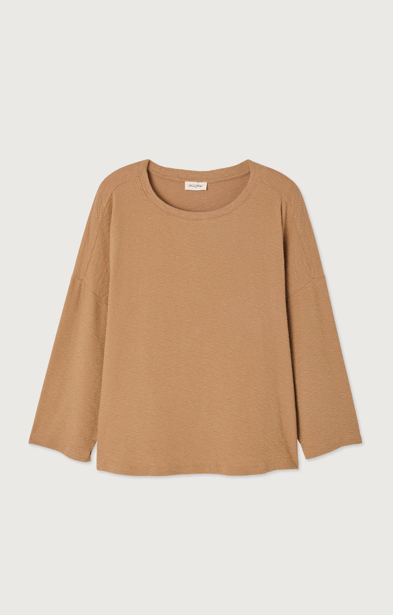 T-SHIRT AMPLE MANCHES 7/8 COL ROND