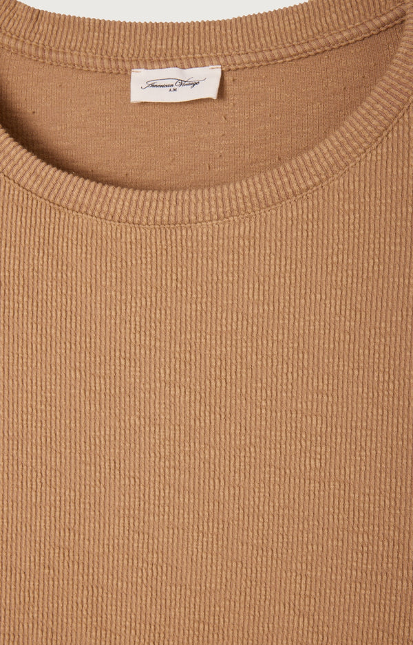 T-SHIRT AMPLE MANCHES 7/8 COL ROND
