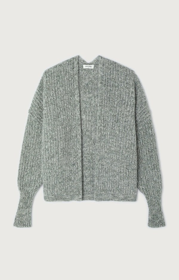 GILET COURT BOULE MANCHES LONGUES