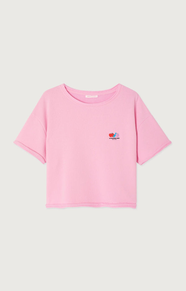 T-SHIRT AMPLE MC COL ROND