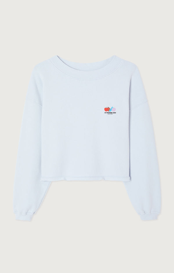 SWEAT ML COL BATEAU
