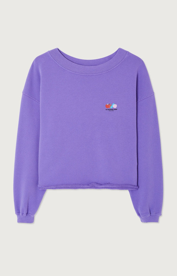 SWEAT ML COL BATEAU