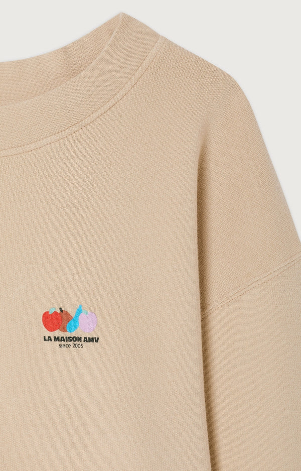 SWEAT ML COL BATEAU